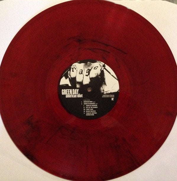 Green Day – American Idiot - Vinyl - Red/black and white/black